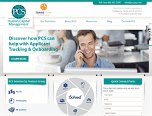 Tablet Screenshot of pcspay.com